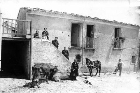 Ma's house, front back 1950