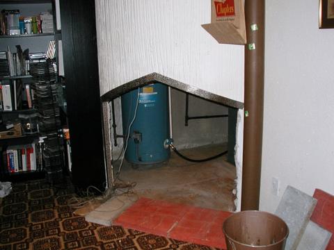 Accessible water heater
