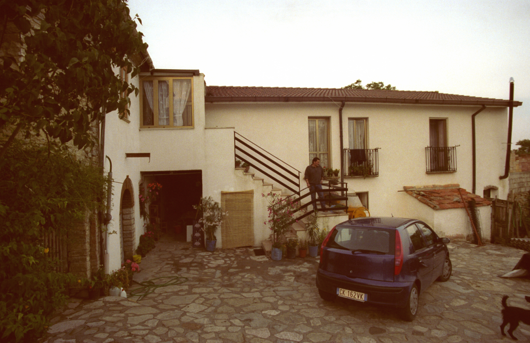 Ma's house, back