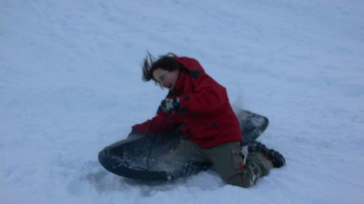 Tobogganing