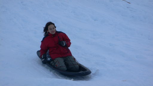 Tobogganing