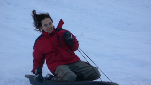 Tobogganing