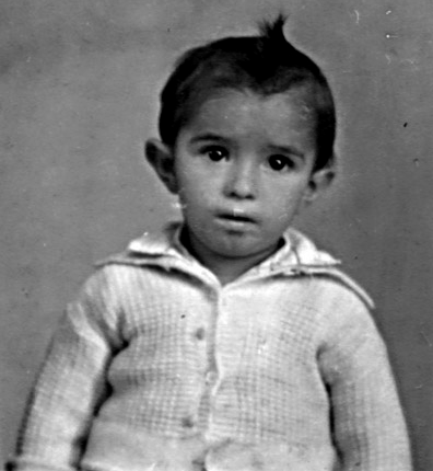 Little toddler Tony